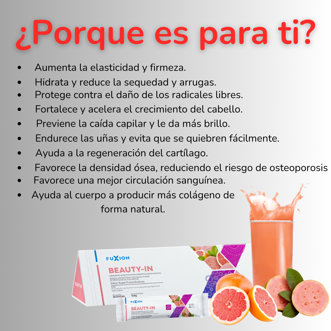 BEAUTY-IN DE FUXION Colágeno Hidrolizado