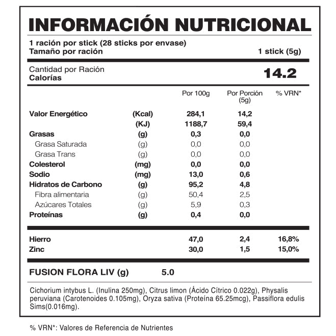 FLORA LIV DE FUXION - Bebida Probiótica natural