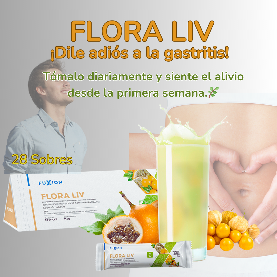 FLORA LIV DE FUXION - Bebida Probiótica natural