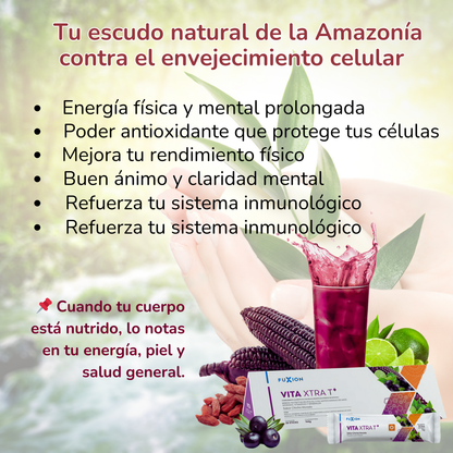VITA XTRA T+ de FuXion Multivitaminico y Multimineral