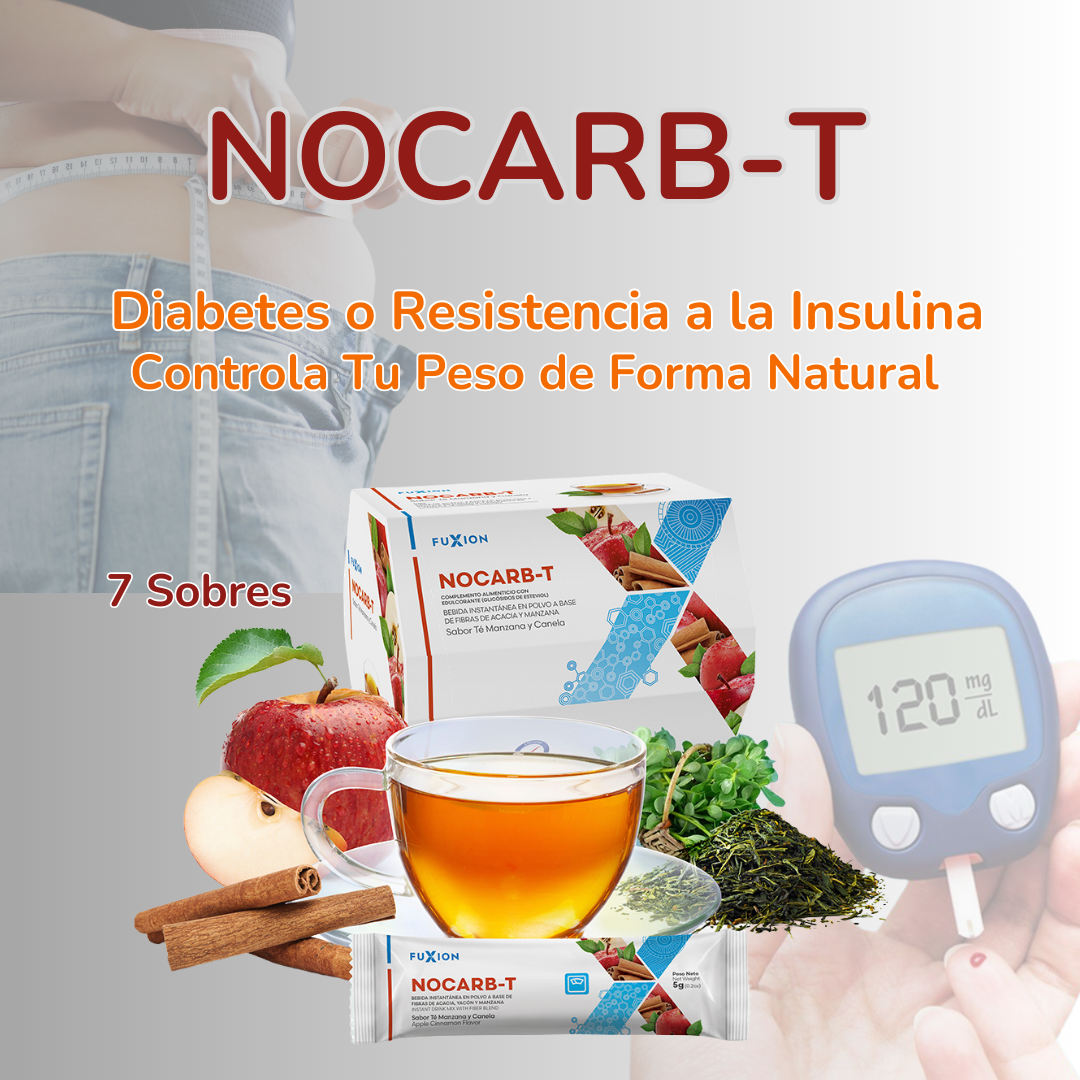 NOCARB-T DE FUXION Equilibra tu glucosa y control de peso