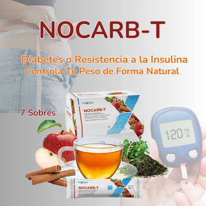 NOCARB-T DE FUXION Equilibra tu glucosa y control de peso