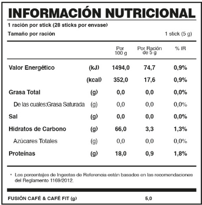 CAFÉ & CAFÉ FIT DE FUXION - Mejora glucosa y ayuda a quemar grasa